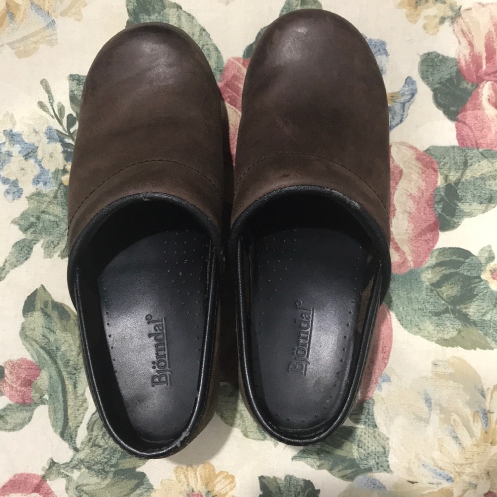 Brown Clogs